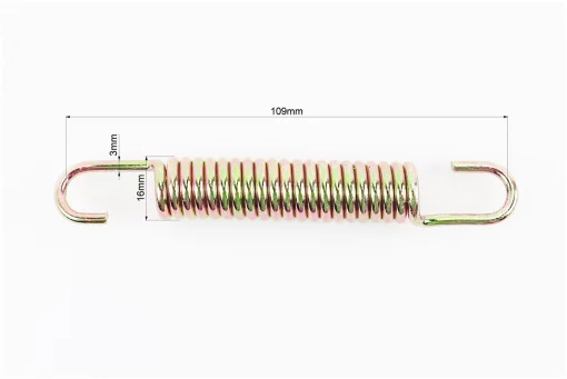 V200R Пружина підніжки центральної (&asymp;L115мм, D16мм, 21 витків), FIX-201961