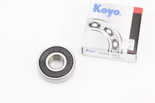 Подшипник 6201 2RS (12x32x10) колеса переднего GY6; вентилятора, FIX-205631