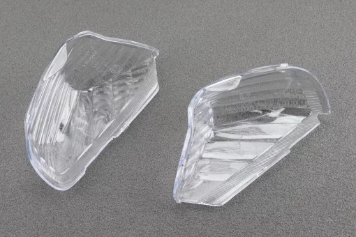 Пластик - "скло" поворотів (комплект) зад. прозорі (незначний дефект лиття, див. фото), FIX-315131