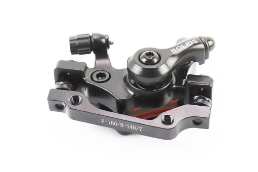 Гальмівний супорт передній (F160/R140мм), чорний BL-BB9 тип 2, FIX-201994