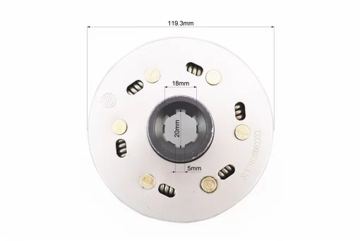 Зчеплення у зборі (кошик d-20mm, внутрішня частина d-20mm) Тип 2, FIX-203962