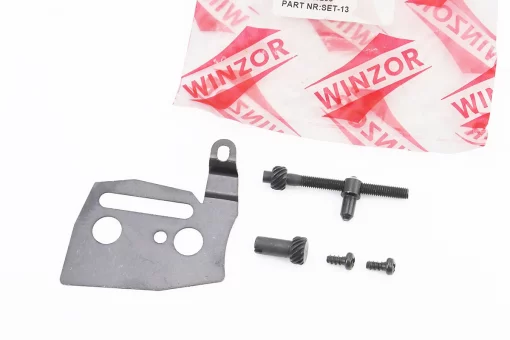 Натяжитель цепи боковой (червячный) + пластина тормоза к-кт 4500/5200, FIX-205678