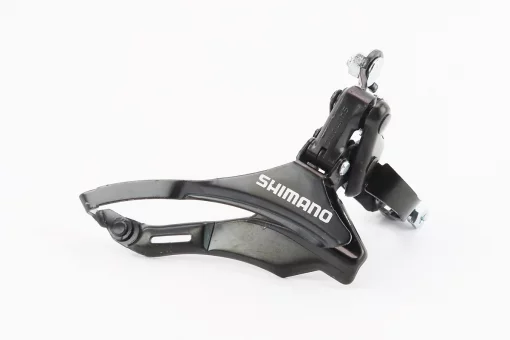 Перекидка цепи передняя с нижней тягой, крепл. 31,8мм, под звезду 42Т, чёрная, FIX-203993