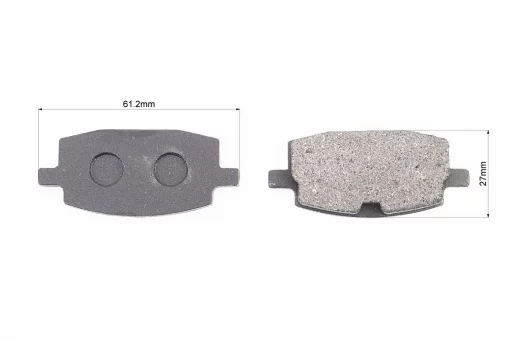 Гальмівні колодки (дискові) Yamaha JOG2 / BWS / Axis / ARTISTIC / APRIO; Viper WIND; WUYANG-WY 50; LIFAN-LF 50; к-кт, FIX-308877