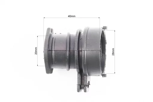 Патрубок карбюратора (коллектор) "круглый" Husqvarna-365/371/372/375, FIX-204049