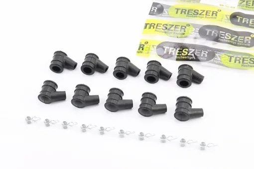 Ковпачок свічковий "люлька"+пружина, к-кт 10шт, FIX-205793