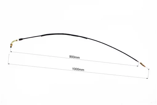 Трос газа под мембранный карбюратор (Viper - V200CR) (трос 100см; кожух 90см), FIX-321780
