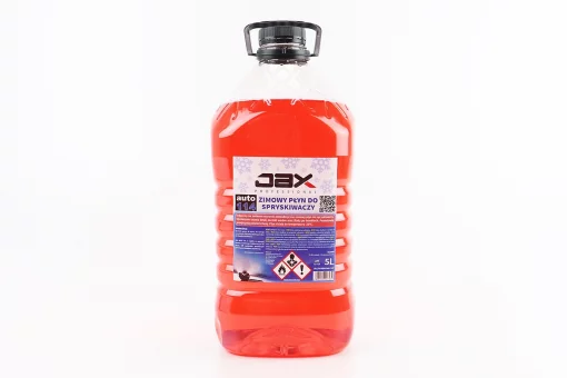 Жидкость для чистки стекол -10&deg;С (в бачок омывателя), красная 5L, FIX-207367