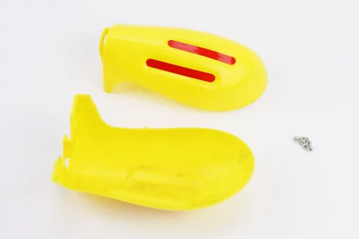 Пластик - защита для рук лев., прав. к-кт 2шт, ЖЕЛТЫЙ, FIX-316143
