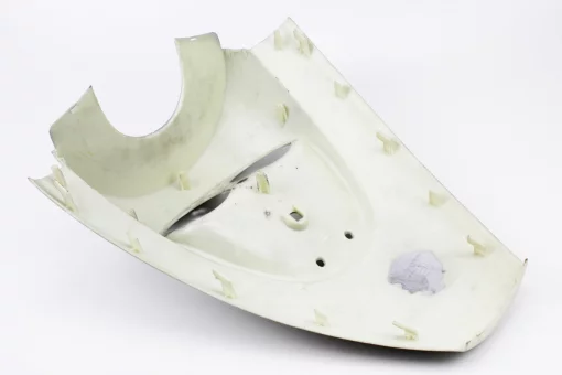 УЦЕНКА GRAND PRIX пластик - передний "клюв" под фару двойную, СЕРЫЙ (царапина), FIX-316169