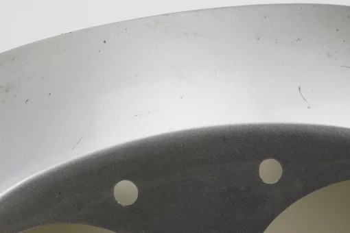 УЦЕНКА GRAND PRIX пластик - передний "клюв" под фару двойную, СЕРЫЙ (царапина), FIX-316169