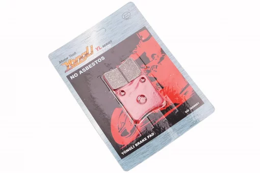 Тормозные колодки (дисковые) Honda DI050/Tact 50; DAELIM GZ50; SYM- Orbit 50; KYMCO- MXU 400 к-кт 2шт красные, FIX-331451