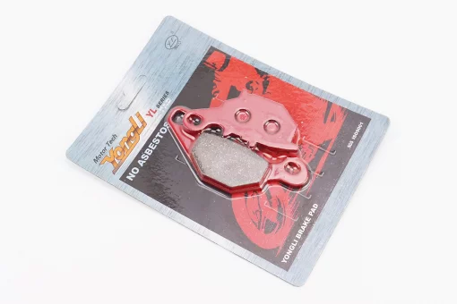 Гальмівні колодки (дискові) Suzuki AD100 / RM 80 / RM 85 / DR-Z 125; KAWASAKI KLX 125L / KMX 125 к-кт червоні, FIX-331454