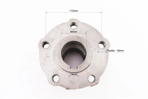 Ступиця колеса d-49mm, 5отв. 6,00-12 Тип 2, FIX-207410