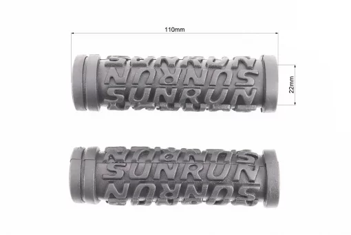 Ручки керма 110мм, чорні, FIX-205905