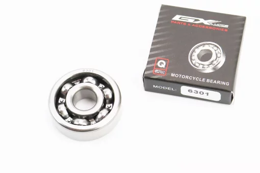 Подшипник 6301 (12x37x12) колеса заднего JH; редуктора 250cc, FIX-338607