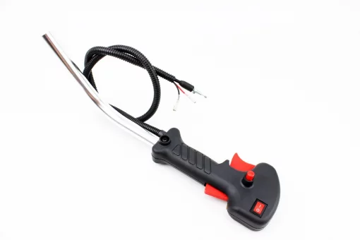 Ручка газа + трос Тип 1, (курок "широкий", с трубой), FIX-202271