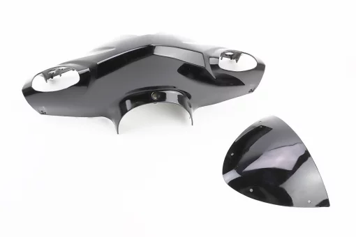 Пластик - руля передний "голова" Storm New, ЧЕРНЫЙ, FIX-317065