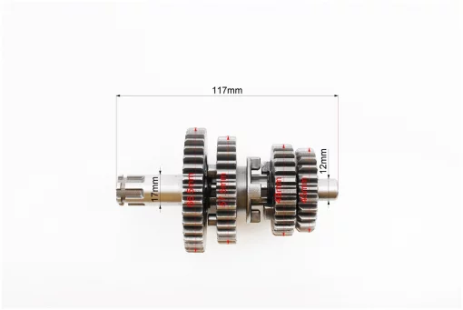 Коробка передач (два вала с шестернями) d-12мм под подшипник, FIX-318046