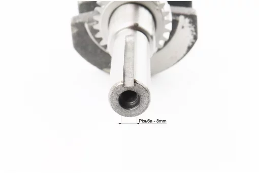Колінвал 168F (Dшийки-30mm, H-85mm, L255mm) під шпонку D-19mm, для двигуна GX-160 - 5,5л.с., FIX-207445