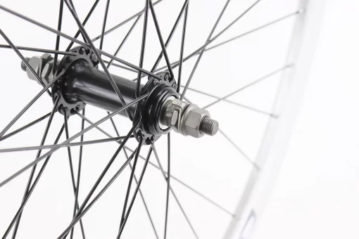 Колесо 28" переднє V-brake, обід "крапля" алюмінієвий, втулка 14Gх36H, кріпл. гайка, "GRAVITY", FIX-208637