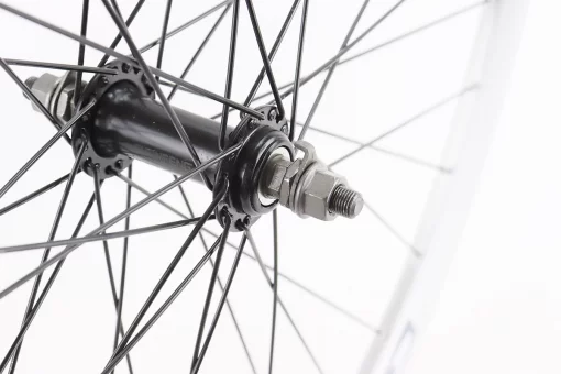 Колесо 28" переднє V-brake, обід "крапля" алюмінієвий, втулка 14Gх36H, кріпл. гайка, "GRAVITY", FIX-208637