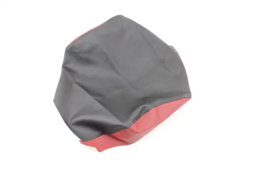 Чехол сиденья (эластичный, прочный материал) черный/красный, FIX-323104