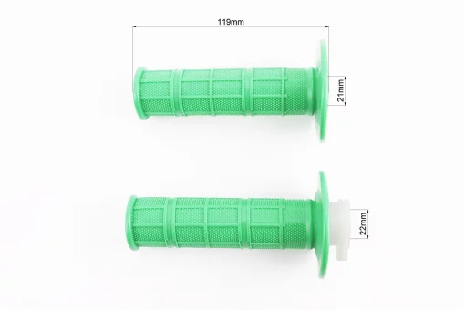 Рукоятка руля лев./пр. к-кт с вставкой, оливковые, FIX-207470