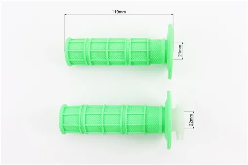 Рукоятка руля лев./пр. к-кт с вставкой, салатовый, FIX-207475