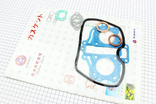 ZS125-4B/Honda - CBT125 Прокладки поршневой 125cc-44мм, к-кт 8 деталей, FIX-324040
