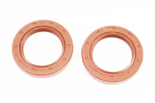Сальник (35x52x8) к-кт 2шт, колінвала, 182F/188F/190F, коричневі, FIX-205996