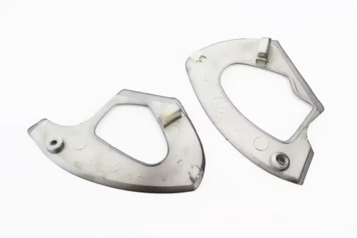 Пластик - вставки бічні пластика керма переднього к-кт Storm New, ЧОРНИЙ, FIX-317155