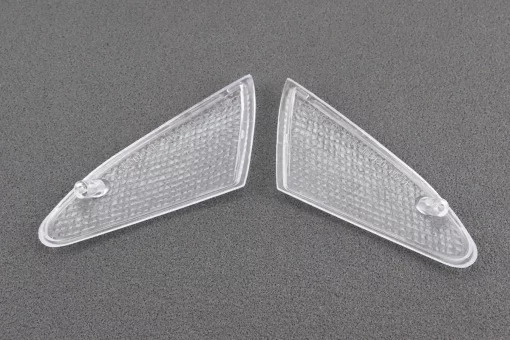 Suzuki LET'S-II "скло" - поворотів передніх к-кт 2шт, прозорі, FIX-208663