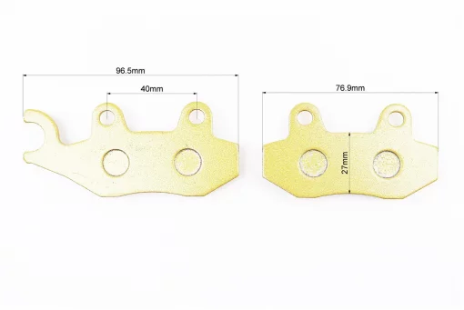 Тормозные колодки (дисковые) левое ухо, Viper - RACE/STORM/CG/СВ/HONDA-LS125;NSR 50;MBX 50/LIFAN/KYMCO-Pulsar/LONCIN, к-кт 2шт,