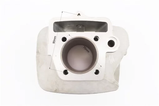 Цилиндр к-кт (цпг) 125cc-52,4мм (палец 13мм, высота цилиндра 78,3мм, высота поршня 37мм), FIX-338777