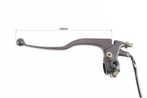 Рычаг руля левый с креплением под зеркало (М10), FIX-324166