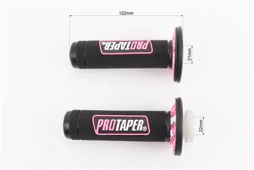 Рукоятка керма лів./пр. к-кт із вставкою, чорно-рожеві, FIX-207507