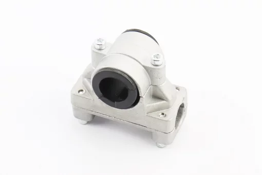 Крепление ручек к трубе D-26mm к-кт, с резинкой, FIX-202446