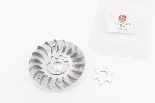 Крыльчатка вариатора переднего (под вал 16мм) + шайба "крест" Yamaha JOG90/STELS, FIX-208691