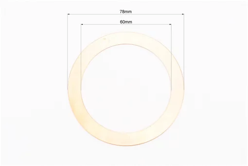 Прокладка головки цилиндра 12V, к-кт 2шт, (медь), FIX-343200