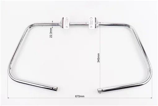Дуга захисна "ХРОМ" к-кт, FIX-343210
