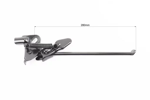 Подножка боковая задняя для 24", чёрная, FIX-208701