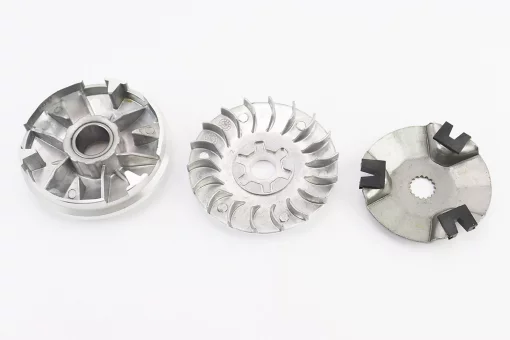 Вариатор передний к-кт Yamaha JOG 90 (под вал 16мм) + втулка, крыльчатка, крест, FIX-331734