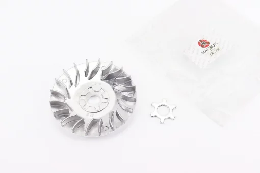 Крильчатка варіатора переднього (під вал 16мм) + шайба "хрест" Yamaha BWS 100, FIX-208708