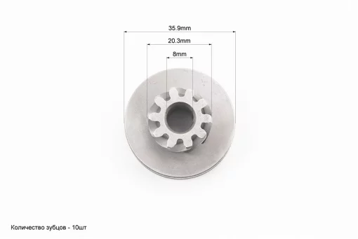 Храповик кікстартера Yamaha JOG, FIX-331782