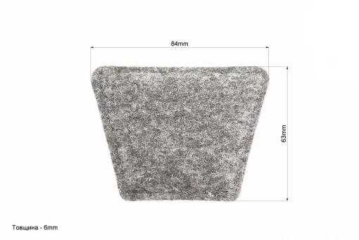 Фільтр повітряний - елемент (повсть) 350/351/352/370/371/420, FIX-206083