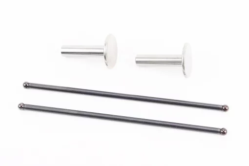 Толкатель (h-35; D-24; d-8) + штанга клапана к-кт 4шт 168F/170F, FIX-207539