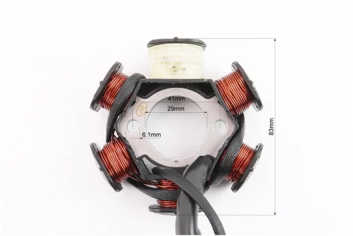 Статор магнето (генератора) (6 катушек "5 проводов"), от 3шт -8%, FIX-204436