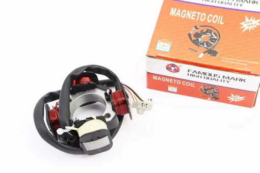 Статор магнето (генератора) Suzuki AD50 (4 котушки роз'єм "мама 2+1"), FIX-331800