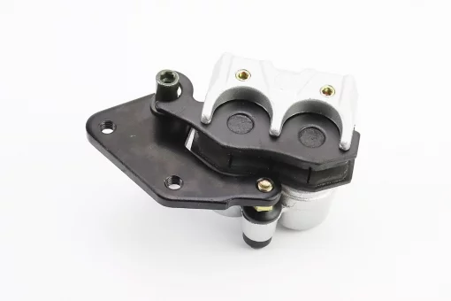 Гальмівний супорт задньої системи (двопоршневий)+колодки ТИП №3.1, сріблястий, FIX-317530